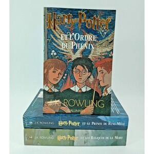 Lot de livres Harry Potter  Version Jeunnesse  J.K. Rowling 2005 PB Grand Format